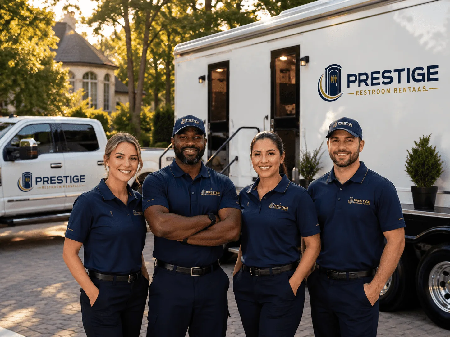 Trusted Luxury Portable Restrooms company in Laurel, IA